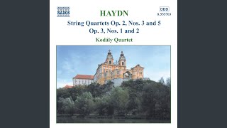 String Quartet in D Major Op 2 No 5 HobIII11 I Presto [upl. by Gilchrist]