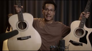 German Spruce VS Sitka Spruce Guitar comparison [upl. by Attej863]