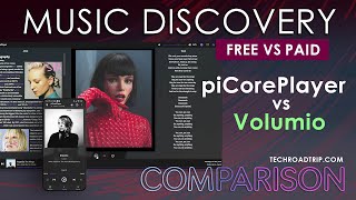 piCorePlayer vs Volumio  Music Discovery [upl. by Caron]