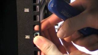 How to Install D106 Rackmount Chassis to WN228 Server Cabinet [upl. by Paula]