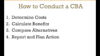 How to do a Cost Benefit Analysis A 3Minute Crash Course [upl. by Otreblasiul]