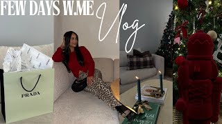 VLOG Perfecting my xmas tree Thanksgiving  Birthday dinners  PR unboxing amp more [upl. by Neelyar502]