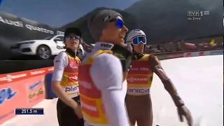 Kamil Stoch 2515m PLANICA Rekord Polski [upl. by Powder]