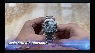 Casio EDIFICE Bluetooth ECB 950DB 1AER [upl. by Sankaran]