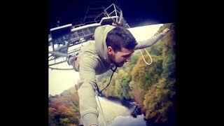 Bungee jumping Killiecrankie Scotland [upl. by Naihtsirc485]