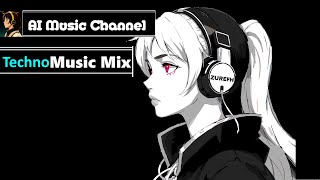 German Underground Techno 1 5  AI Music Channel [upl. by Thomey]