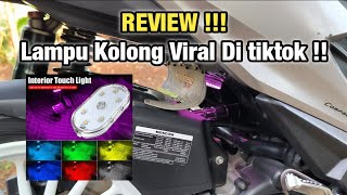 Review Pemakaian Lampu Kolong Tanpa Bongkar Kelistrikan Motor  Beat Deluxe [upl. by Yerd]