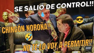 AGARRÓN COMPLETO ENTRE ALITOMORENO Y NOROÑA EN EL SENADO [upl. by Olnek]