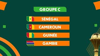 LES GROUPES DE LA CAN 2023 [upl. by Osber]