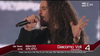 The Voice IT 2014 Final Giacomo Voli Rockn Roll [upl. by Urian224]