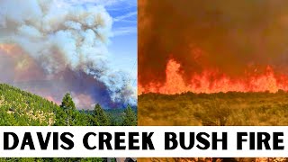 The Davis Fire scorches roughly 1500 acres in Washoe Valleyfire continues to threaten homes [upl. by Ollie]