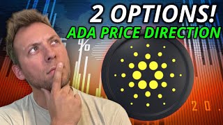 CARDANO ADA  WE HAVE 2 OPTIONS WHERE IS ADA PRICE HEADED [upl. by Bithia]