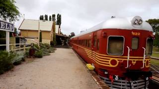 The Last Sputnik TENTERFIELD Railway Museum 622727 Rail Car [upl. by Ybhsa97]