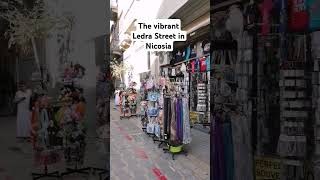 Thevibrant and busy Ledra street in nicosia shorts  Ester Beatty [upl. by Geraldine378]