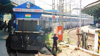 FULL VIDEO OF 16345 MUMBAI LTT  TVC NETRAVATI EXPRESS DEPARTING LOKMANYA TILAK TERMINUS STATION [upl. by Anileba]