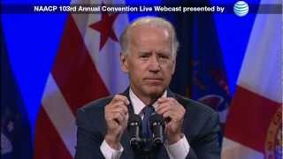 2012 NAACP Convention  Joe Biden [upl. by Alie146]