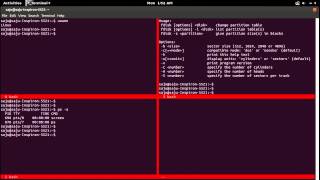 How to Linux Terminal Split Screen With Screen Ubuntu Fedora [upl. by Melodie]