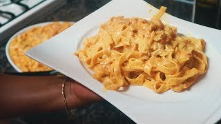 Jinsi ya Kupika Tambi za Nyama ya Kuku Creamy Chicken Pasta [upl. by Gabel504]