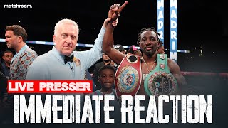 Terence Crawford amp BoMac Talk After Win Vs Israil Madrimov [upl. by Alyahsat]