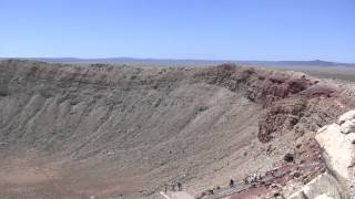 Beautiful Meteor Crater Barringer Crater Arizona USA [upl. by Starlene]