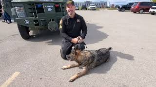 Kenosha County Sheriff’s K9 Riggs retires [upl. by Ennael]