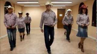 turn it on cowboy line dance [upl. by Manolo]