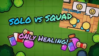 Zombs Royale  Solo vs Squad only Healing with VG Samaju [upl. by Gil183]