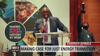 ENERGY AFRICA MAKING A CASE FOR JUST ENERGY TRANSITION [upl. by Feune]