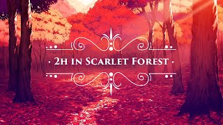 Deltarune  2 Calm Hours in Scarlet Forest Atmospheric Ambient Orchestral Cover [upl. by Lamraj339]