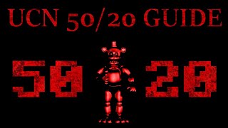 FNAF UCN 5020 MODE GUIDE  FIVE NIGHTS AT FREDDYS ULTIMATE CUSTOM NIGHT [upl. by Essirahc222]