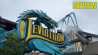 Leviathan Canadas Wonderland Review The FIRST BampM Giga Coaster [upl. by Katharine378]