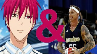 JASON make ELBOW PASS AGAIN in ALL STAR  Akashi Seijuro amp Jason Williams Kuroko no Basket Vs NBA [upl. by Ybanrab748]