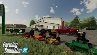 New Scag Mower  Mowing Business Roleplay  Farming Simulator 22 [upl. by Aiz129]