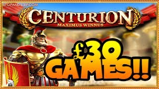 BIG BETS £30 Fortune Spins Centurion [upl. by Ariait]