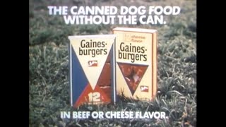 GainesBurgers Dog Food San Francisco Commercial 1973 [upl. by Corkhill]