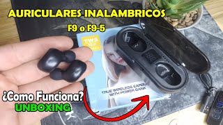 ECONOMICO y MUY BUENO los AURICULARES F95 💥  REVIEW y UNBOXING [upl. by Olnay]