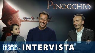 Pinocchio 2019 Intervista Esclusiva a Matteo Garrone Roberto Benigni e Federico Ielapi [upl. by Cnut]