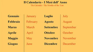 Italian for beginners 4  The Months in Italian  I Mesi [upl. by Ehrenberg]