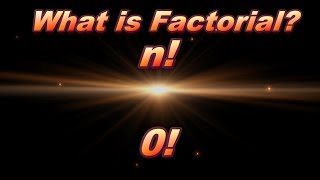 What is Factorial n and what to do with 0 [upl. by Enidaj330]