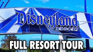 Disneyland 2024  2 Parks 3 Hotels Entire Resort Walkthrough 4K POV [upl. by Melamie]