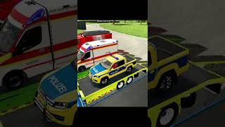 ALL POLICE CARS EMERGENCY VEHICLES AND FIRE DEPARTMENT TRANSPORTS FS22 [upl. by Forrer909]