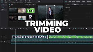 How To Trim Video in CapCut PC 2023 [upl. by Pejsach]