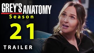 Greys Anatomy Season 21 Trailer HD  Release Date 2024  First Look  ABC [upl. by Otcefrep]