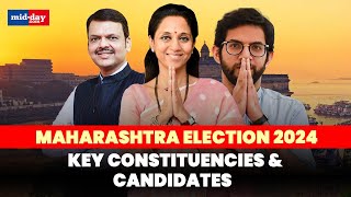 Maharashtra Election 2024 Key Constituencies and Candidates in focus [upl. by Nikolaus]