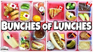 Christmas Lunches AROUND THE WORLD 🎄 Bunches of Lunches [upl. by Sundberg]