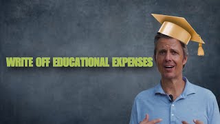 Is it possible to write off educational expenses [upl. by Airednaxela160]