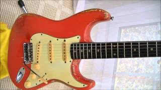 All Original Fender Stratocaster 1961 Fiesta Red [upl. by Lawan]