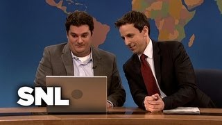 Weekend Update Bobby Moynihan On Youtube  SNL [upl. by Harim]