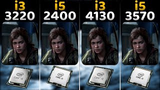 intel Core I3 3220 vs i5 2400 vs i3 4130 vs i5 3570  10 Games Tested in 2023 [upl. by Catie]