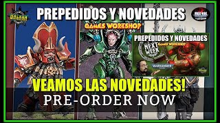 PREPEDIDOS Games Workshop y NOVEDADES Warhammer Community [upl. by Seidule]